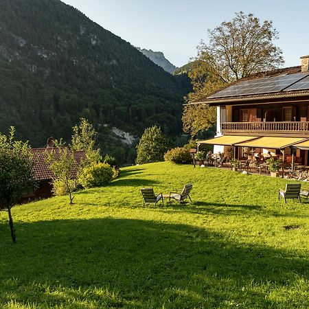 Hotel&Chalets Lampllehen Marktschellenberg Exterior foto